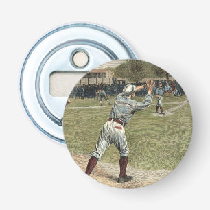 Basebollspelaren spelades ut på andra basen flasköppnare