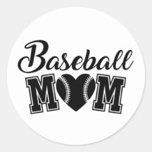 Basebollsport Mamma ord art