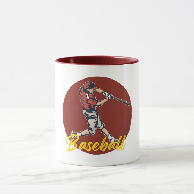 Basebollsport Mugg (Center)