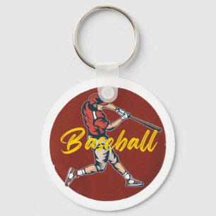 Basebollsport Nyckelring