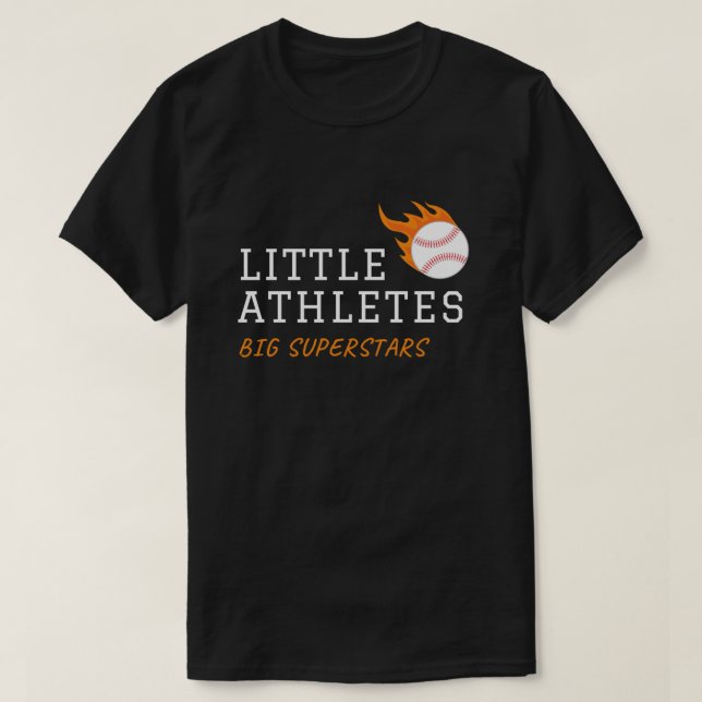 Basebollsport T Shirt (Design framsida)