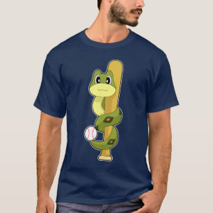 Basebollträ Orm Baseboll T Shirt