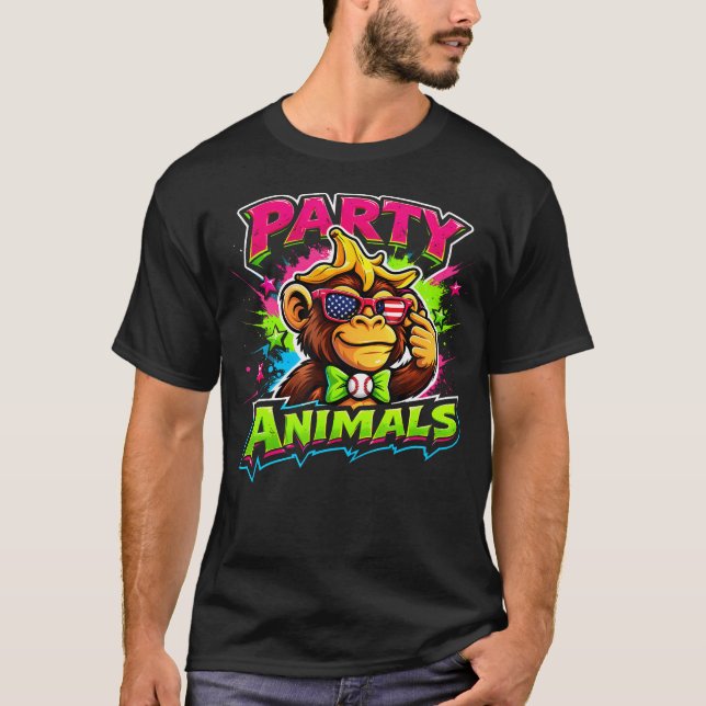 Basebolltröja fest t shirt (Framsida)