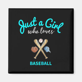 Basebolltröja för flickor _ Barnbaseboll Magnet