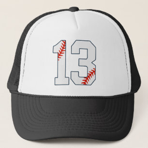 Basebolltröja Nummer 13 Keps
