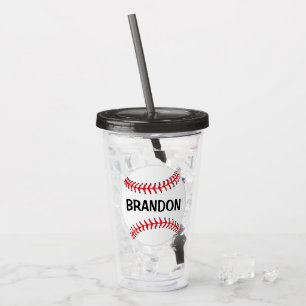 Basebullar Sports Acrylic Tumbler Take Away Mugg