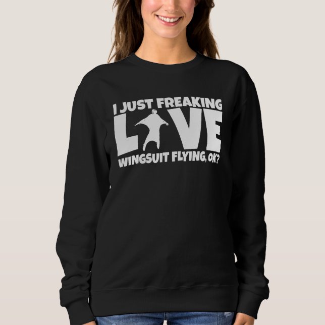 Basejumper Joke Basejump Skydiver Wingsuiting Wing T Shirt (Framsida)