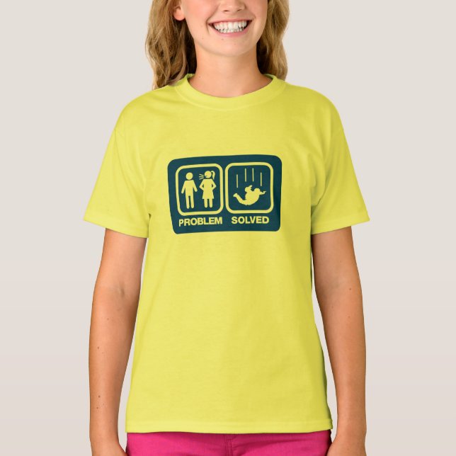 BASEJUMPING PROBLEM SOLVED TEE (Framsida)