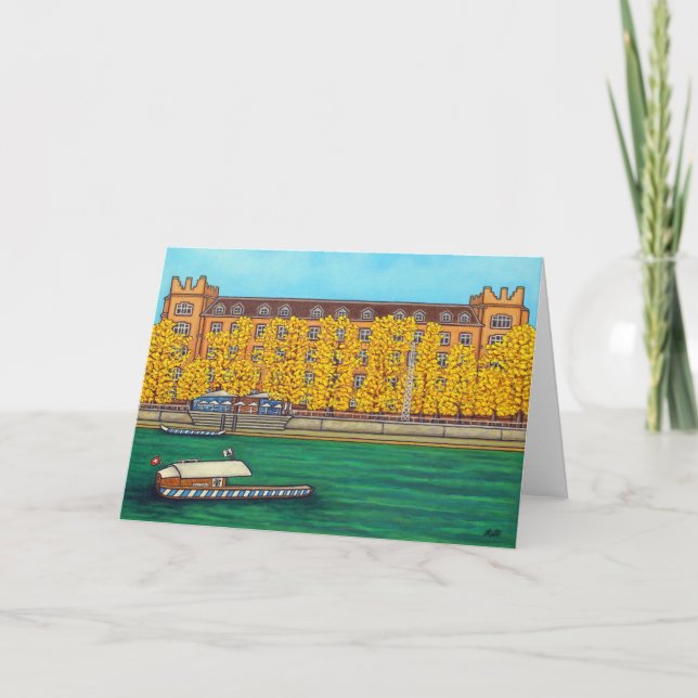 Basel Kaserne Greeting Card Kort (Framsida)