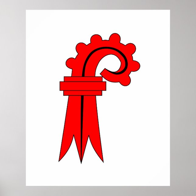 Basel Land, Schweiz Poster (Framsidan)