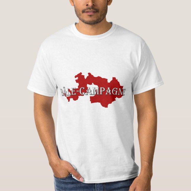 Basel-Landschaft Tee Shirt (Framsida)