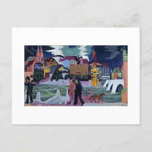 Basel- och Rhensjöfarten, Ernst Ludwig Kirchner Helg Vykort