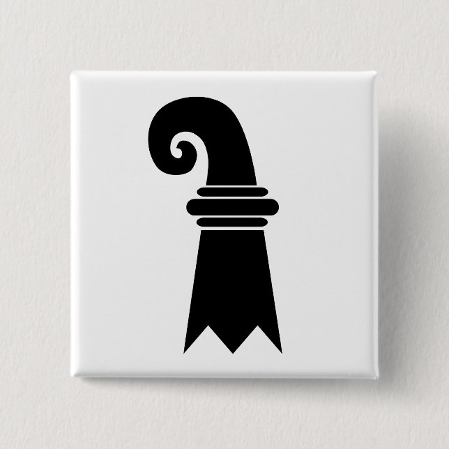 Basel Schweitz flagga Knapp (Framsida)