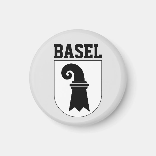 Basel, SCHWEIZ Magnet (Framsidan)