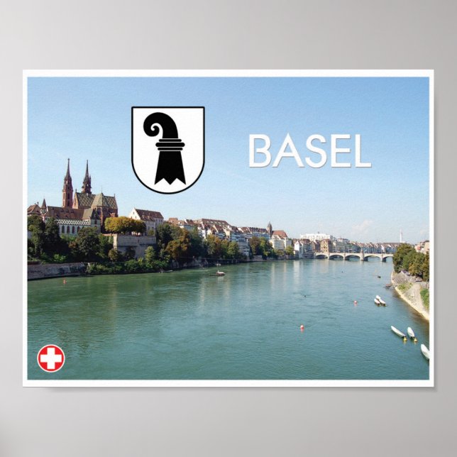 Basel - Schweiz Poster (Framsidan)