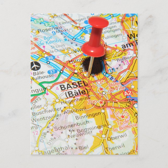 Basel, Schweiz Vykort (Framsida)