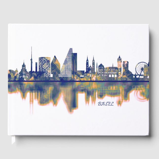 Basel Skyline Gästböcker (Framsida)