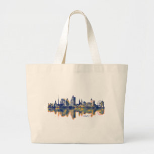 Basel Skyline Jumbo Tygkasse