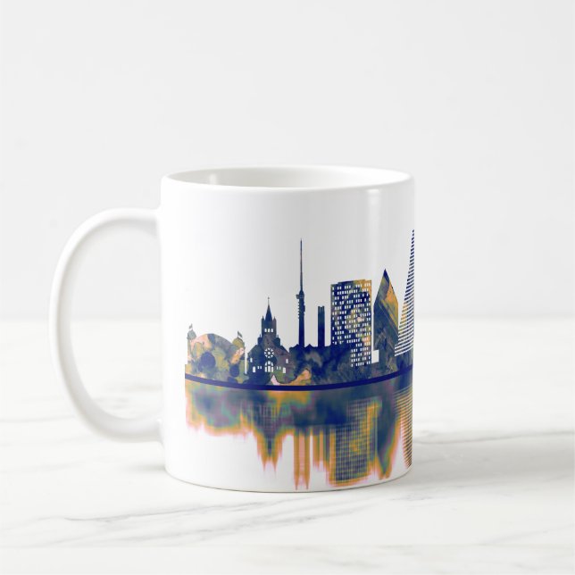 Basel Skyline Kaffemugg (Vänster)
