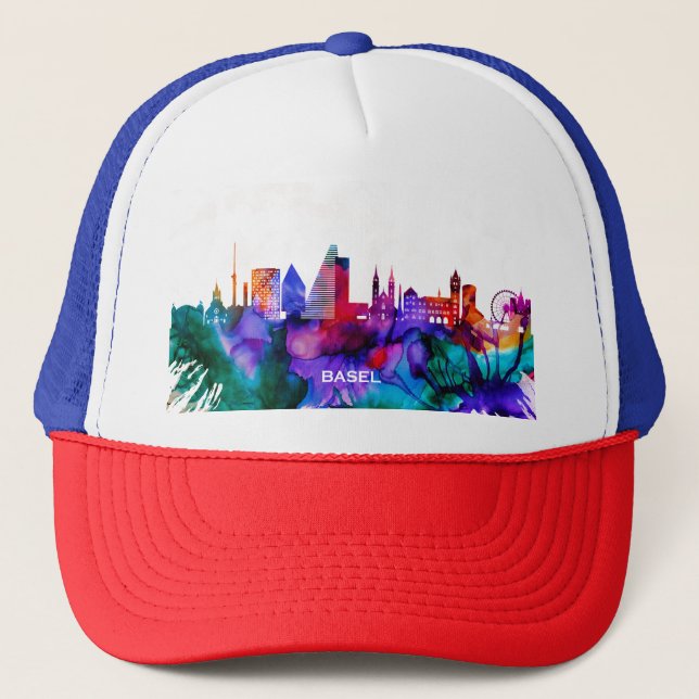 Basel Skyline Keps (Framsida)