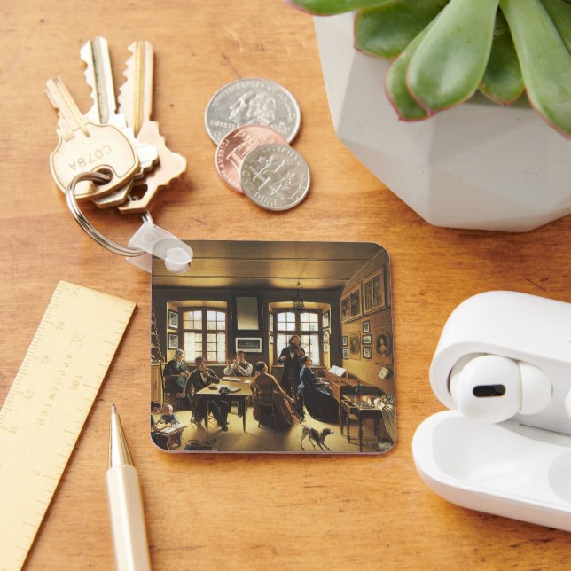 Baselfamiljskonsert av Sebastian Gutzwiller Nyckelring (Skrivbord)