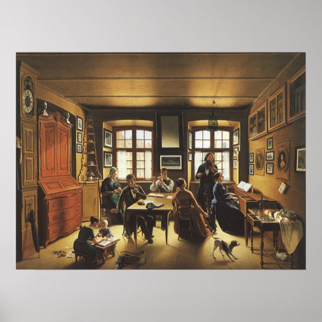 Baselfamiljskonsert av Sebastian Gutzwiller Poster (Framsidan)