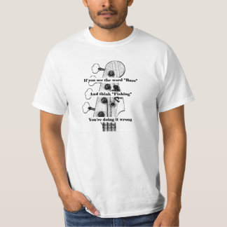 Basen är inte en fisk tee shirt