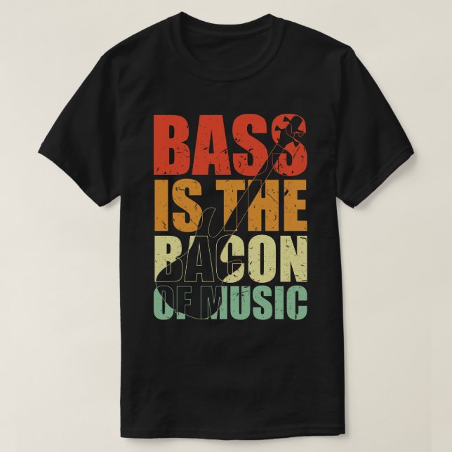BASEN ÄR MUSIKENS MUSIC-LUNDA FLICK T SHIRT (Design framsida)