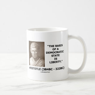 Basen av demokratiska State är Kaffemugg