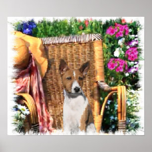 Basenji Älskare Art-utskrift Poster