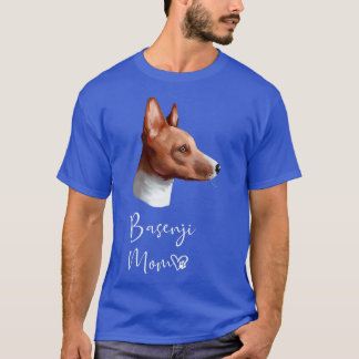 Basenji Dog Mom Cute Puppy Dog Owner T Shirt
