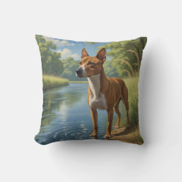Basenji Elegant Dekorativ kudde