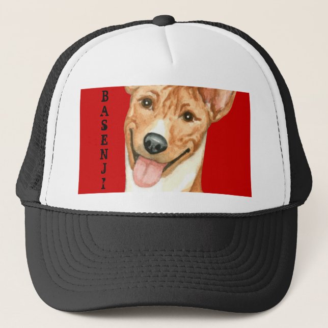 Basenji Färg Block Keps (Framsida)