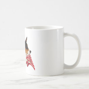 Basenji Flagga Kaffemugg