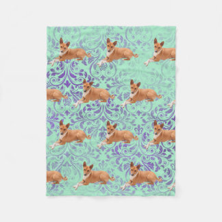 Basenji Hund Fleecefilt