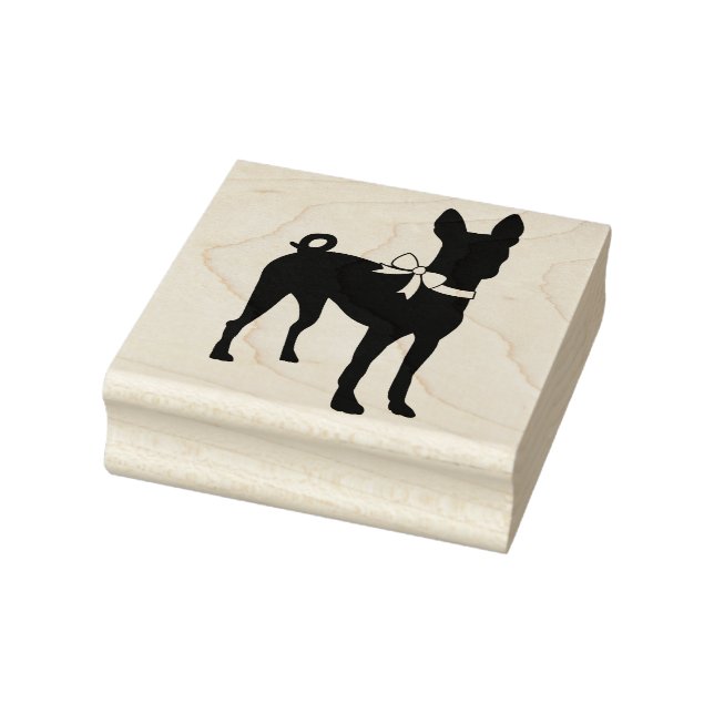 Basenji Hund Puppy Stämpel (Stämpel)