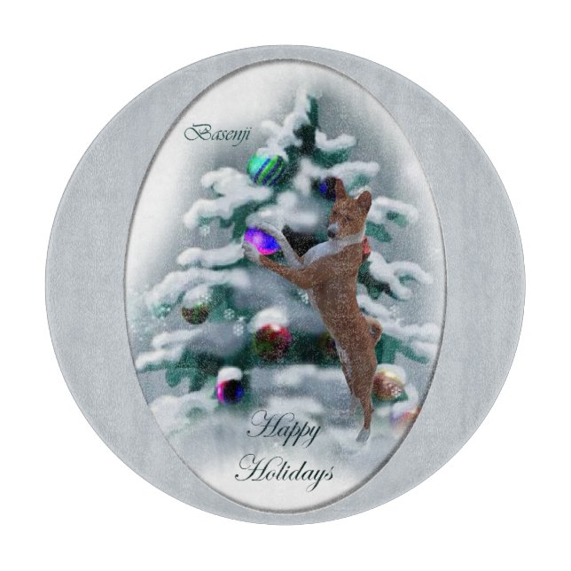 Basenji jul (Framsidan)