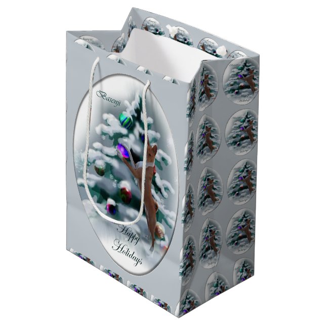 Basenji jul (Framsidan Vinklad)