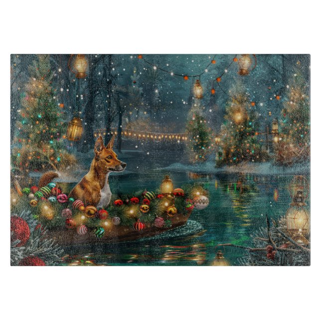 Basenji jul Festive Voyage (Framsidan)