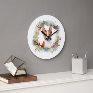 Basenji-julafton, Festive Valp Stor Klocka