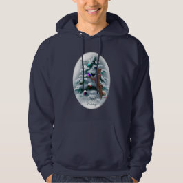 Basenji-julklappar Hoodie