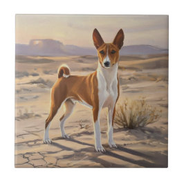 Basenji Kakelplatta