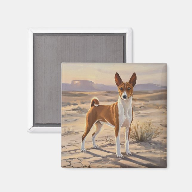 Basenji Magnet (Front/Back)