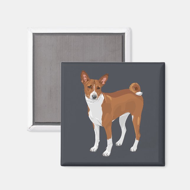 Basenji Magnet (Front/Back)