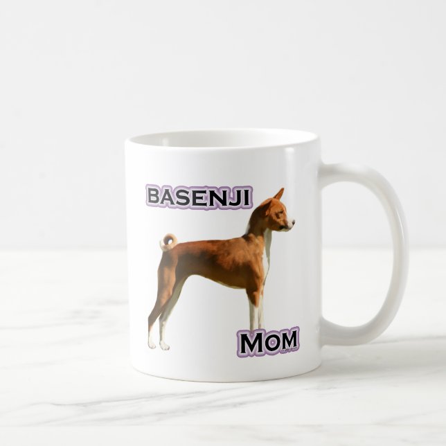 Basenji Mamma 4 Kaffemugg (Höger)