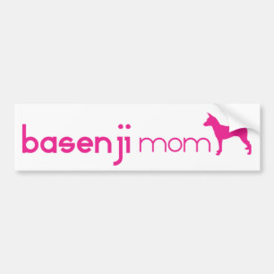 Basenji-mamma Bildekal