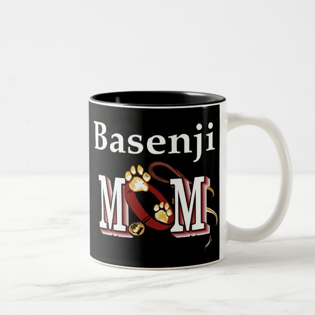 Basenji Mamma Mugg (Höger)