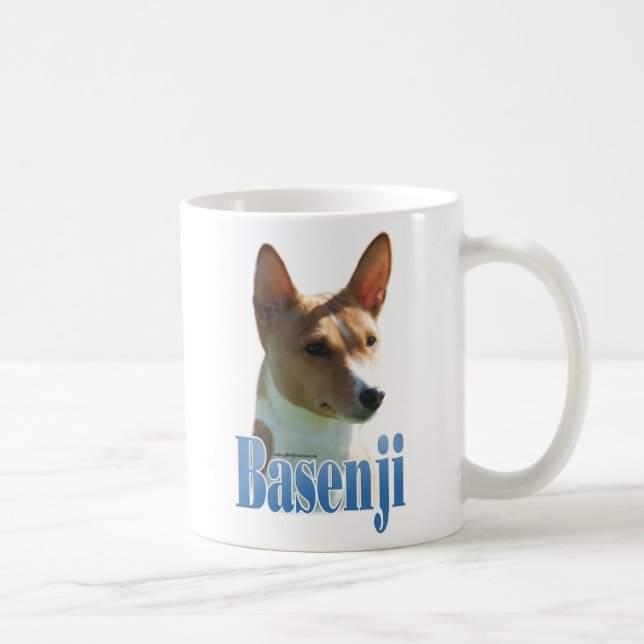 Basenji Namn Kaffemugg (Höger)
