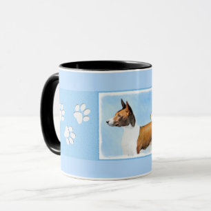 Basenji Painting - Cute Original Art Mugg