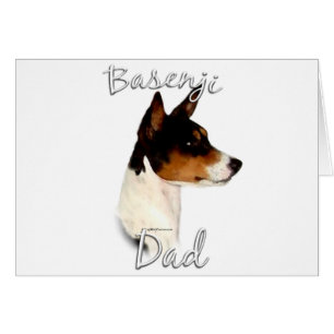 Basenji Pappa 2 Hälsningskort